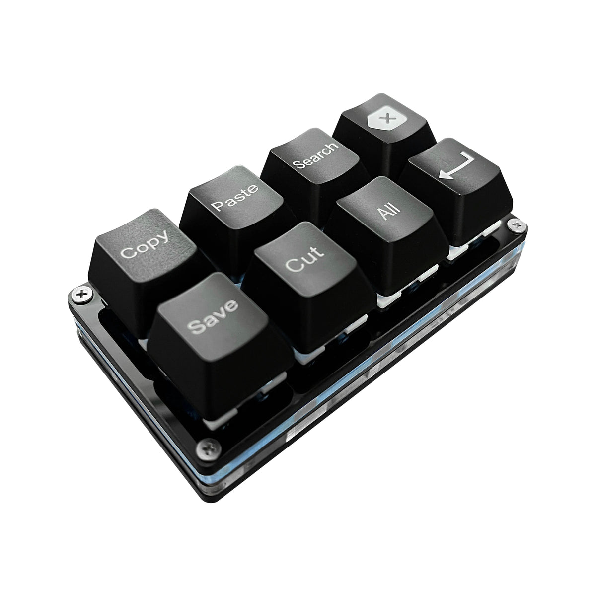 8 Keys Small Keypad Work Shortcut Key Keycaps Keyboard One-Handed Mechanical Gaming Keypad Programmable USB Customized Keyboard