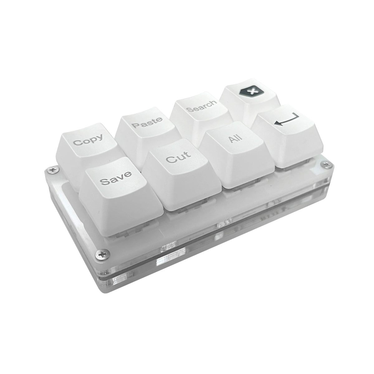 8 Keys Small Keypad Work Shortcut Key Keycaps Keyboard One-Handed Mechanical Gaming Keypad Programmable USB Customized Keyboard