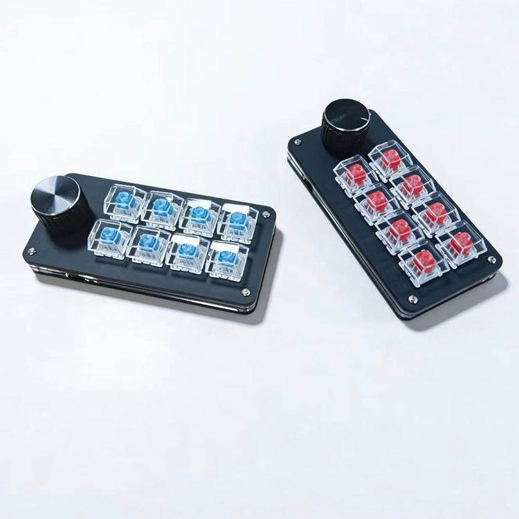 8-Key Multi-Functional Editing Keyboard Suitable for Office Design, Game Media, and Industrial Control Production Line Operation